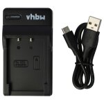 Vhbw chargeur remplacement pour casio bc - 60l, bc - 11l pour cam�ra cam�scope action - cam + t�moin ...