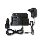 Vhbw chargeur double compatible avec canon elura pc1018, dv3, 40mc, 50 camra camscope action - cam ...