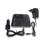 Vhbw chargeur double compatible avec canon eos , 5d mark iii, 5d mark ii camra camscope action - cam ...