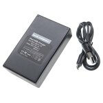Vhbw chargeur double compatible avec canon eos m3, m5, m6, r50, m6 mark ii, r100, r10 cam�ra action - ...