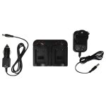Vhbw chargeur double ordinateur de vlo / batterie compatible avec bosch nyon 2020, bui275 - adaptateur ...