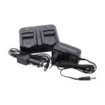 Vhbw chargeur double compatible avec panasonic sdr - h90, vdr - d100, vdr - d150, vdr - d160 caméra caméscope ... Vhbw chargeur double compatible avec panasonic sdr - h90, vdr - d100, vdr - d150, vdr - d160 caméra caméscope ...