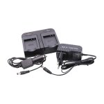 Vhbw chargeur double compatible avec panasonic sdr - s7e, sdr - s7eg - k, sdr - s7eg - s, sdr - s9 cam�ra ...