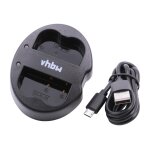 Vhbw chargeur double compatible avec sigma sd15, sd1, sd14 caméra + témoin de charge Vhbw chargeur double compatible avec sigma sd15, sd1, sd14 caméra + témoin de charge