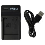 Vhbw chargeur compatible avec panasonic lumix dmc - fh22s, dmc - fh3a, dmc - fh3k, dmc - fh3p cam�ra ...