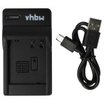 Vhbw chargeur compatible avec panasonic lumix dmc - tz96, dmc - tz96d camra camscope action - cam - ...