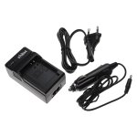 Vhbw chargeur remplacement pour canon cb - 2lhe pour cam�ra cam�scope action - cam + c�ble de voiture ...