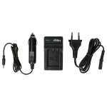 Vhbw chargeur compatible avec sony cybershot dsc - rx100 mark 6 camra camscope action - cam + cble ...