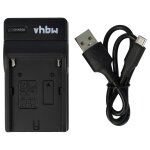 Vhbw chargeur compatible avec sony video walkman gv - d800, gv - d200, gv - a500e, gv - a500 camra camscope ...