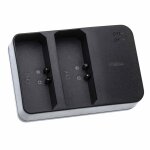 Vhbw chargeur usb de batterie double compatible avec godox vb18, vb19 batterie flash d'appareil, flash ...
