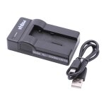 Vhbw chargeur usb de batterie compatible avec fujifilm finepix 4800 zoom, 4900 zoom, 6800 zoom batterie ...