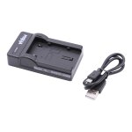 Vhbw chargeur usb de batterie compatible avec jvc gr - d745, gr - d750, gr - d760, gr - d770, gr - d770ex ...