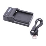 Vhbw chargeur usb de batterie compatible avec nikon coolpix s31, s9400, s9500, s9700, a900 batterie appareil ...