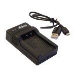 Vhbw chargeur usb de batterie compatible avec nikon coolpix s610, s620, s630, s640, s710, s800c batterie ...