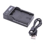 Vhbw chargeur usb de batterie compatible avec panasonic nv - ds89, nv - ds99, nv - ds990, nv - mx1, nv ...