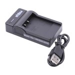Vhbw chargeur usb de batterie compatible avec polaroid t1031, t1035, t1232, t1234, t1235 batterie appareil ...