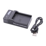 Vhbw chargeur usb compatible avec samsung bp - 1310, ed - bp1310, bp1310 cam�ra cam�scope action - cam ...