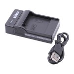 Vhbw chargeur usb de batterie compatible avec samsung sc - hmx10c, sc - hmx10ca, hmx - h100, hmx - h104 ... Vhbw chargeur usb de batterie compatible avec samsung sc - hmx10c, sc - hmx10ca, hmx - h100, hmx - h104 ...