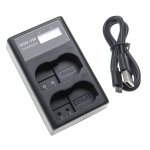 Vhbw chargeur usb double remplacement pour nikon mh - 25, mh - 25a pour caméra action - cam + câble micro ... Vhbw chargeur usb double remplacement pour nikon mh - 25, mh - 25a pour caméra action - cam + câble micro ...