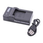 Vhbw chargeur usb compatible avec nilox xsnap, xsnap2, xshot cam�ra cam�scope action - cam + t�moin de ...