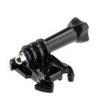 Vhbw clip de fixation rapide + vis compatible avec gopro hero hd naked, hd helmet, hd motorsports actioncam, ...