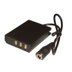 Vhbw adaptateur batterie factice compatible avec fujifilm finepix f30, f31fd, f31 appareil photo, reflex, ...