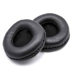 Vhbw coussinets oreillettes de protection noir 2. 75cm 60cm pour casque audio headset ath es55, sj1