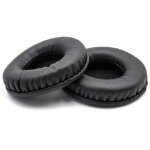 Vhbw coussinets oreillettes de protection noir 3. 8cm 7. 5cm pour casque audio headset audio technica ...