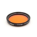 Vhbw filtre de couleur universel compatible avec les objectifs de filetage de 37mm - filtre orange