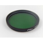Vhbw filtre de couleur universel pour les objectifs de filetage de 55mm - filtre vert