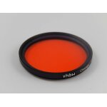 Vhbw filtre de couleur universel pour les objectifs de filetage de 77mm - filtre orange