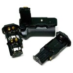 Vhbw grip batterie, poigne d'alimentation remplacement pour canon bg - e5 pour appareil photo + molette ...