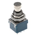 Vhbw interrupteur 3pdt compatible avec true bypass processeur d'effet de guitare - foot switch