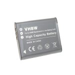 Vhbw 1x batterie compatible avec ricoh wg - 5 gps appareil photo (600mah, 3, 6v, li - ion) - remplacement ...