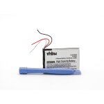 Vhbw li - polymre batterie 400mah (3. 7v) pour lecteur mp3 baladeur mp3 player apple ipod nano ma107ll ...