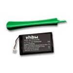 Vhbw li - polymre batterie 850mah (3. 7v) pour lecteur mp3 baladeur mp3 player apple ipod m9244ll, m9244ll ...