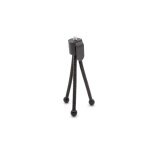Vhbw mini tr�pied pour appareil photo - tripod flexible avec clip de support, 12 cm, noir