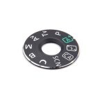 Vhbw molette de mode compatible avec canon eos 70d molette d'appareil photo, plaque mode duo