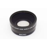 Vhbw objectif grand - angle macro 0, 45x pour objectifs d'appareil photo avec filetage de 58mm