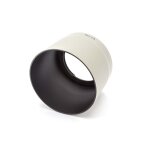 Vhbw pare - soleil compatible avec canon ef 70 - 300mm f / 4 - 5. 6l is usm - cache, blanc / gris, plastique, ...