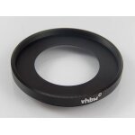 Vhbw pare - soleil remplacement pour canon es - 52 pour 52mm objectif - cache noir, m�tal, rond