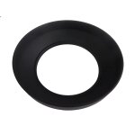 Vhbw pare - soleil pour objectif 72mm - cache grand - angle, noir, m�tal, rond