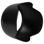 Vhbw pare - soleil remplacement pour canon et - 60 ii pour 58mm objectif - cache noir, plastique, tulipe, ...