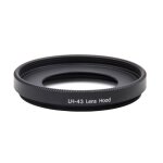Vhbw pare - soleil remplacement pour canon ew - 43 pour 43mm objectif - cache noir aluminium rond