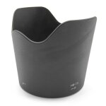 Vhbw pare - soleil remplacement pour nikon hb - 7 ii pour 77mm objectif - cache noir plastique tulipe ...