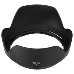 Vhbw pare - soleil remplacement pour nikon hb - 85 pour 78mm objectif - cache noir, plastique, rond, ...