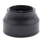 Vhbw pare - soleil compatible avec sony fe 28 mm 2 (sel - 28f20) objectif 49mm cam�ra - cache noir, caoutchouc ...