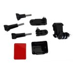 Vhbw plaque de montage compatible avec gopro hero 3 + plus chdhx - 301 camra d'action - autocollant, ...