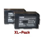 Vhbw set 2 batteries 1700mah pour appareil photo panasonic nv - gs1, nv - gs3, nv - gs5, nv - gs7, nv ...