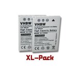 Vhbw set de 2 batteries 600mah (3. 6v) pour appareil photo nikon coolpix p1 p2 s1 s2 s3 s5 s6 s7 s7c ...